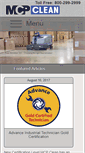 Mobile Screenshot of mcpclean.com